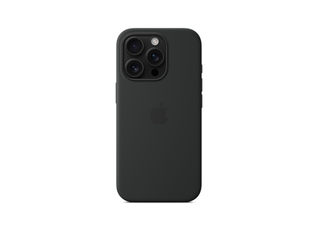 Apple iPhone 16 Pro Silicone Case with MagSafe – Black Apple iPhone 16 Pro Silicone Case with MagSafe – Black